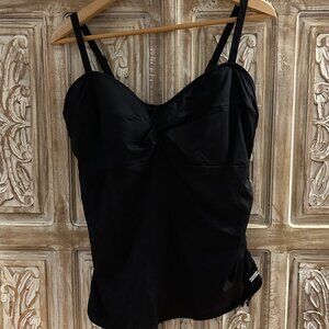 Fantasie Ottowa Underwire Tankini Twist Front Swimsuit Top US 38 E
